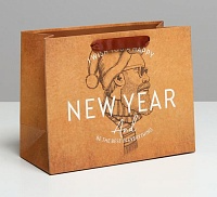 Пакет ламинированный горизонтальный «Самому стильному», MS 23 × 18 × 10 см