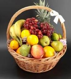 Подарочная корзина №12 с тропическими фруктами