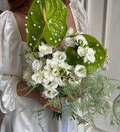 Свадебный букет "Уистлдаун"